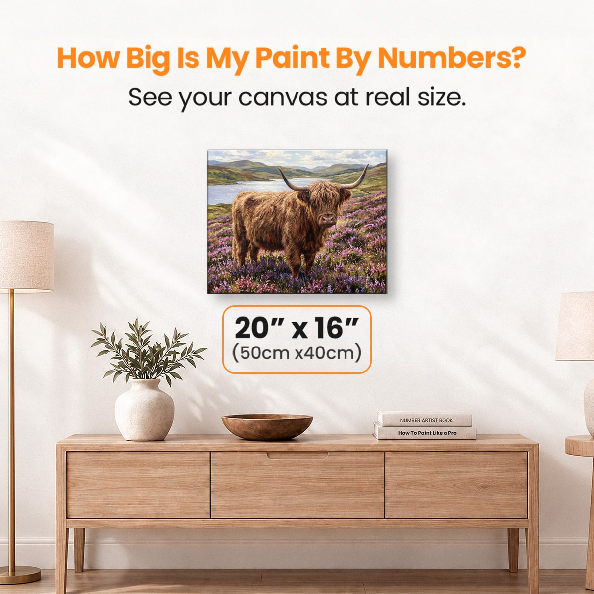 Highland Charm - Number Artist Paint by Numbers Kits