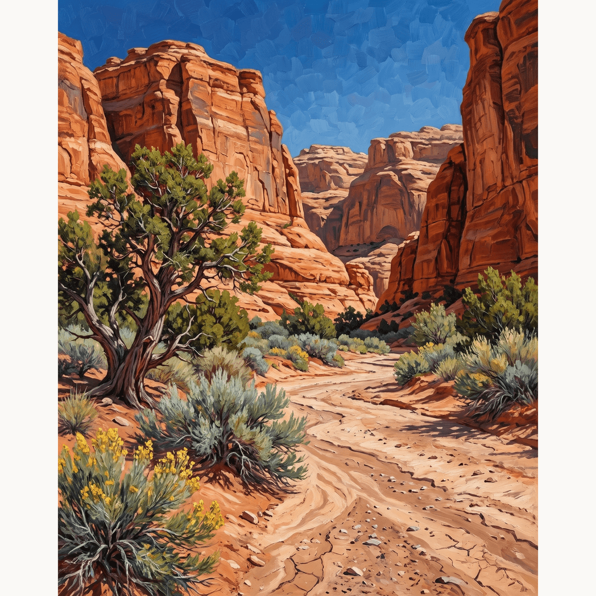 Canyon Glow - Number Artist Paint by Numbers Kits