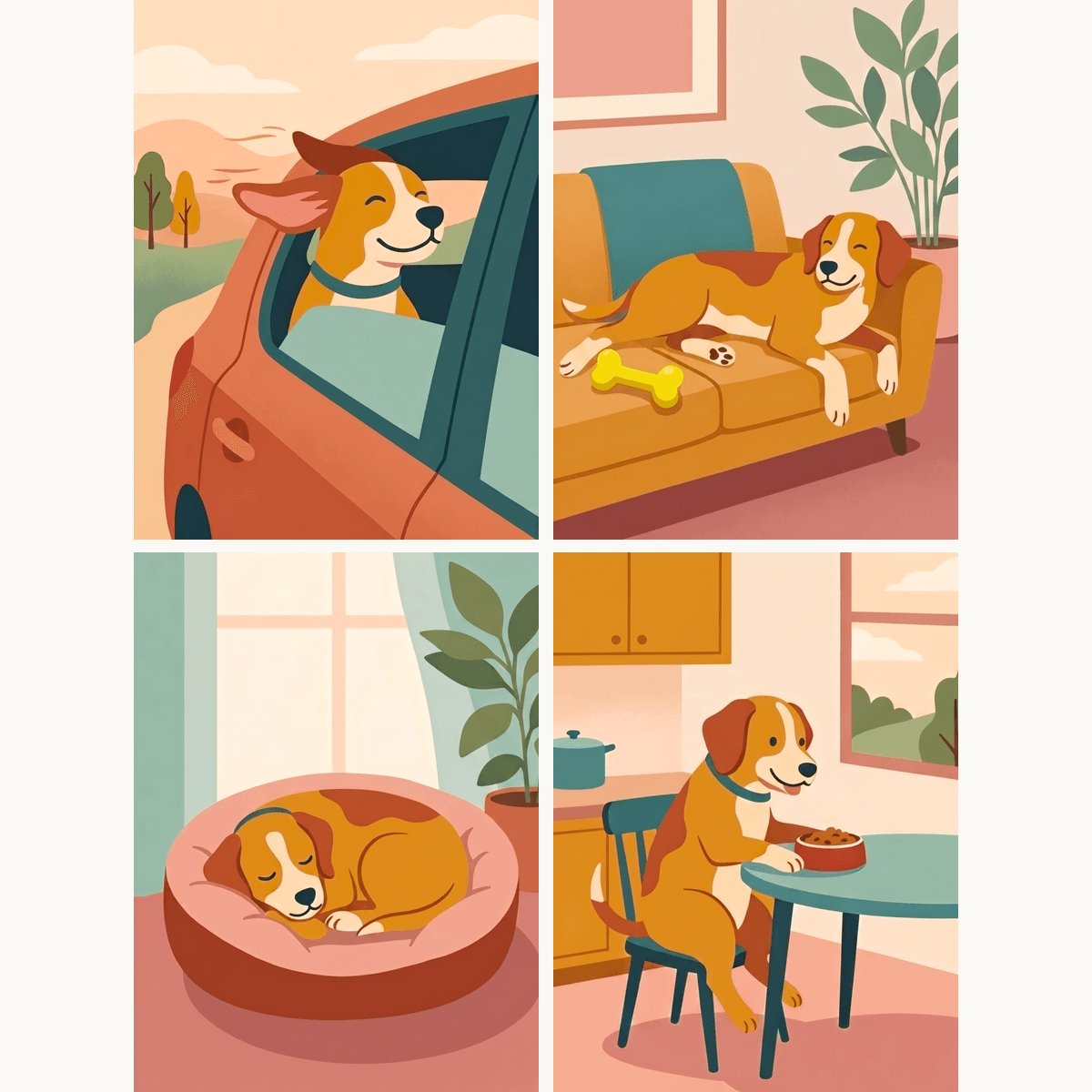 Canine Days - Number Artist Paint by Numbers Kits