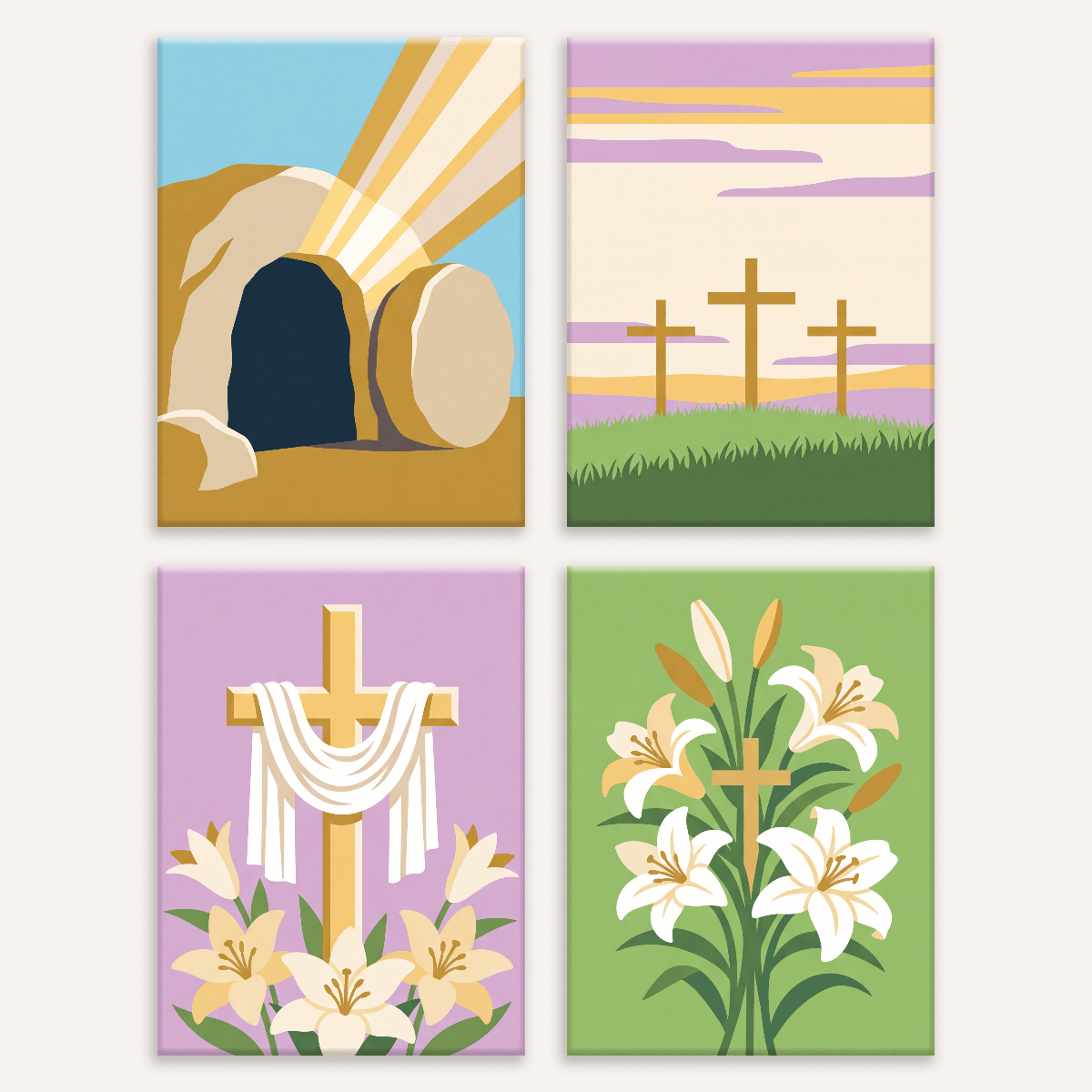 Easter Resurrection - Number Artist Paint by Numbers Kits