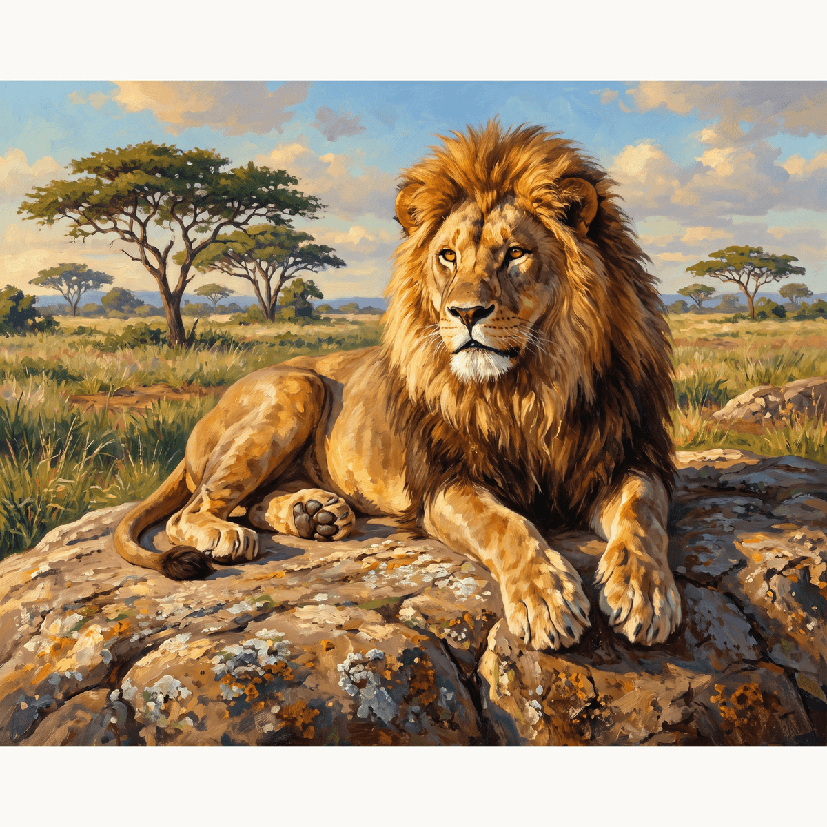 Pride Rock Majesty - Number Artist Paint by Numbers Kits