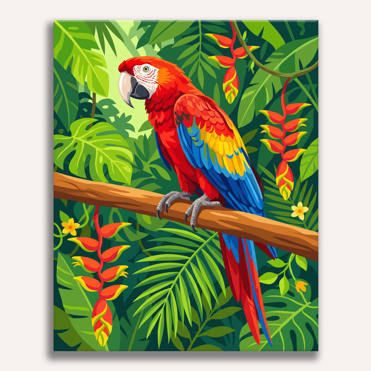 Tropical Pride - Number Artist Paint by Numbers Kits