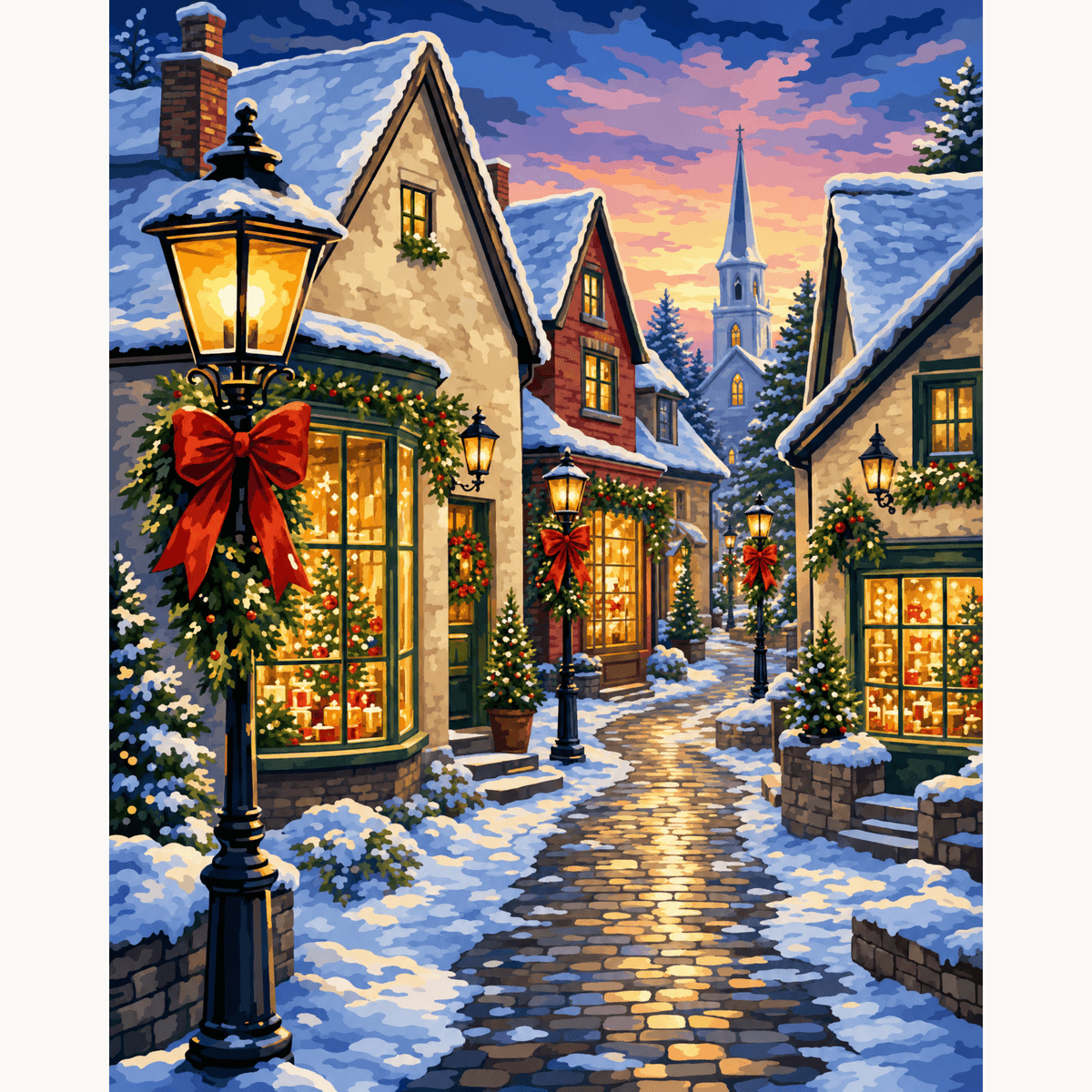 Evening Stroll - Number Artist Paint by Numbers Kits