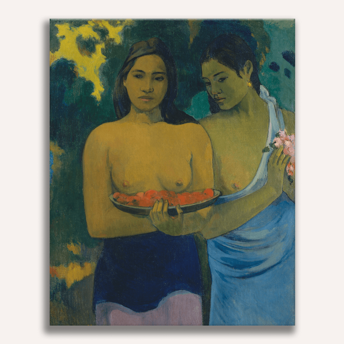 Two Tahitian Women by Paul Gauguin - Number Artist Paint by Numbers Kits
