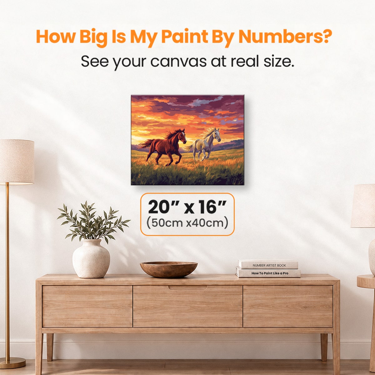 Freedom Gallop - Number Artist Paint by Numbers Kits
