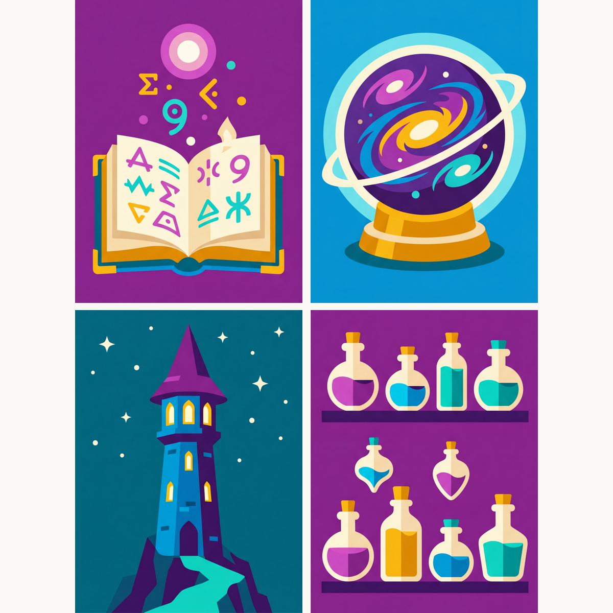 Pure Wizardry - Number Artist Paint by Numbers Kits