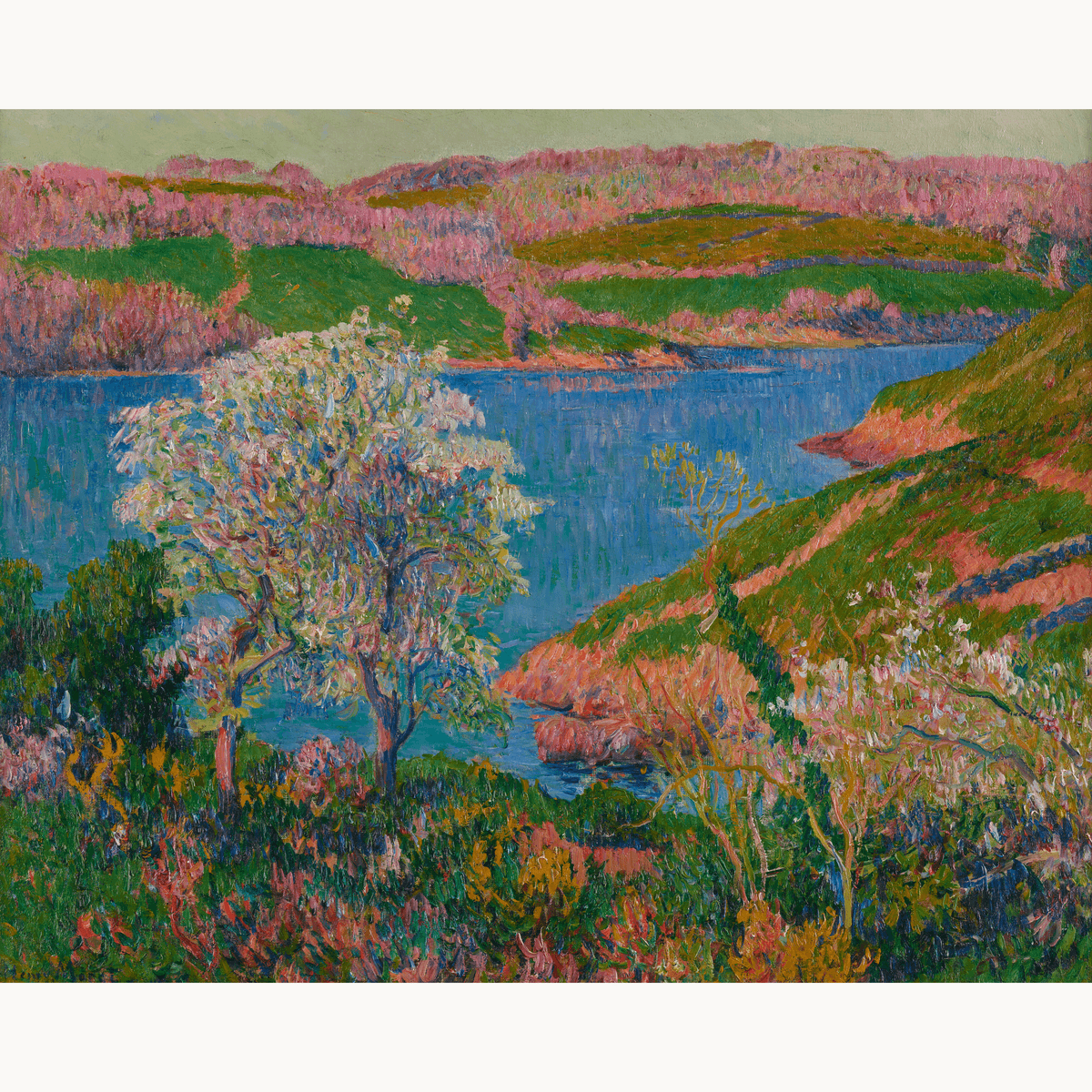 L'Anse du Goulineau by Henry Moret - Number Artist Paint by Numbers Kits