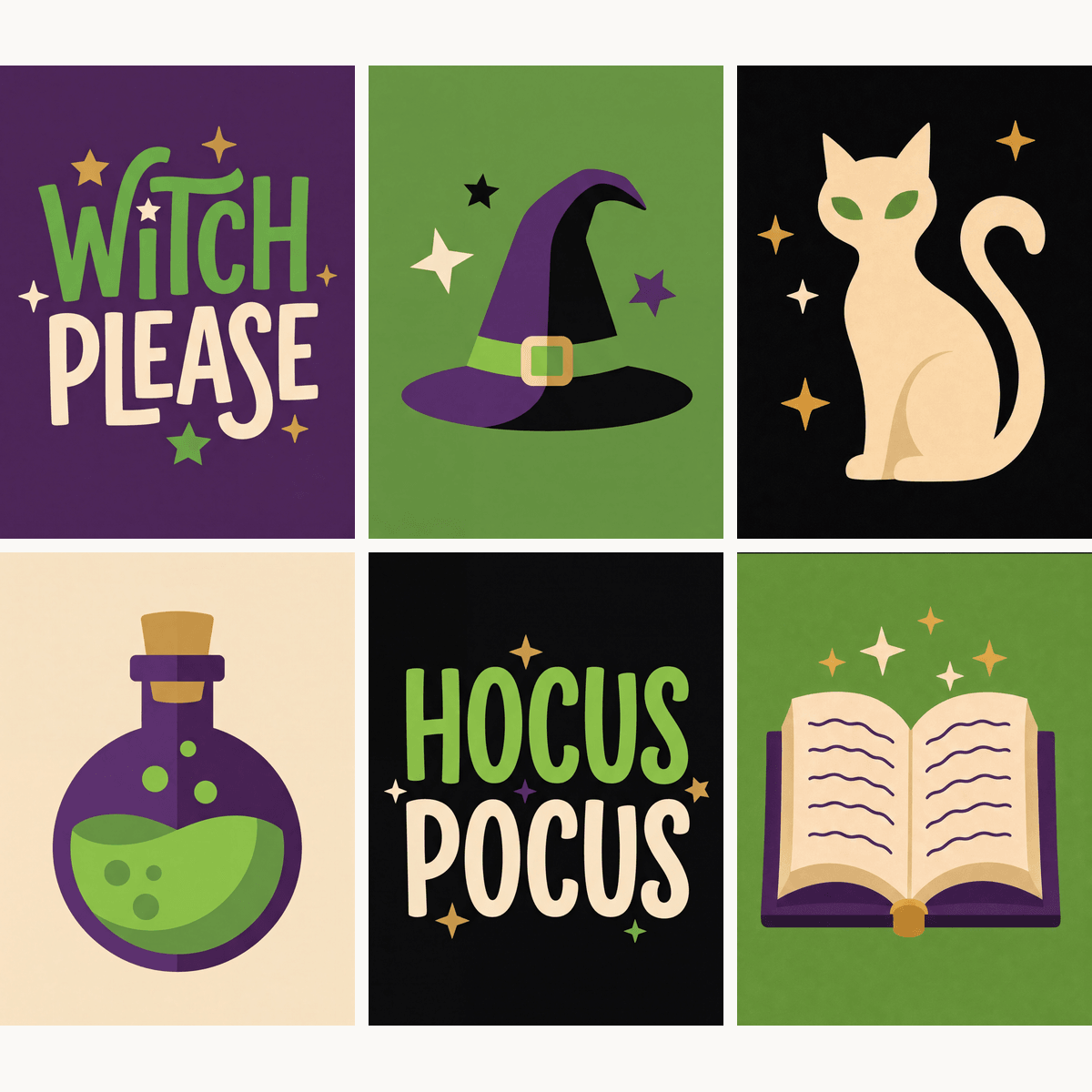 Witch Please - Number Artist Paint by Numbers Kits