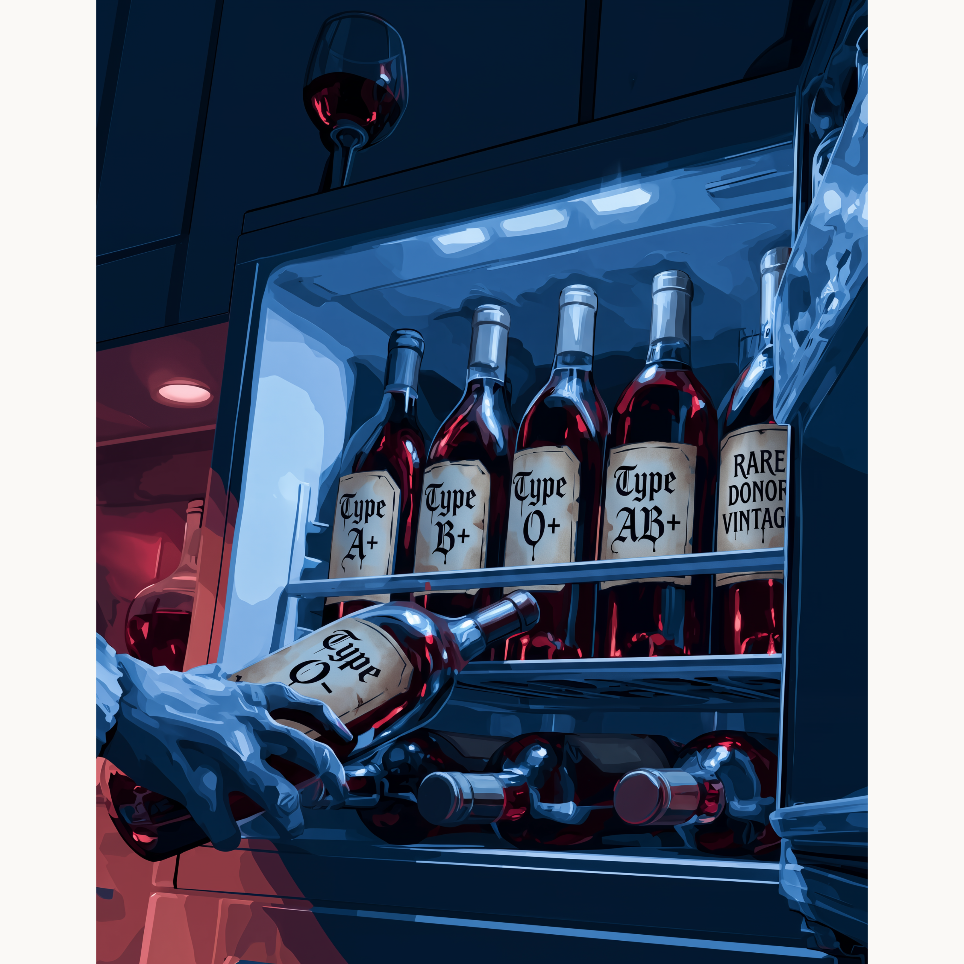 Vampire Beverage - Number Artist Paint by Numbers Kits