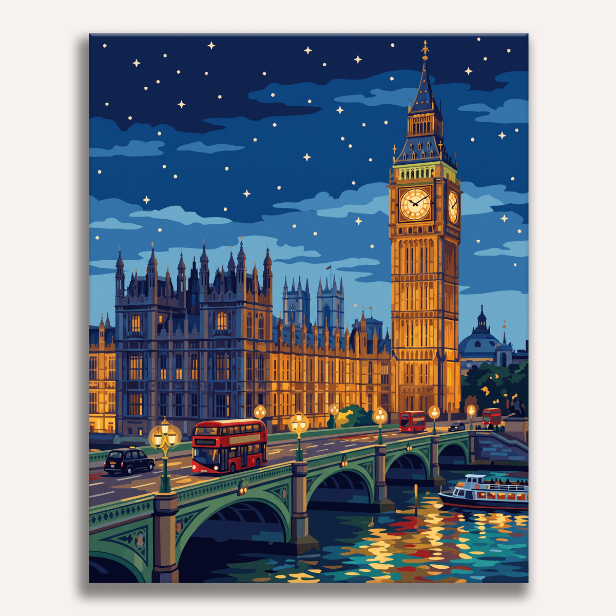 Big Ben Starlight - Number Artist Paint by Numbers Kits