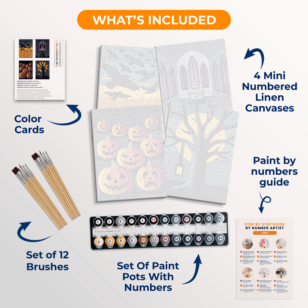 October Gloom - Number Artist Paint by Numbers Kits