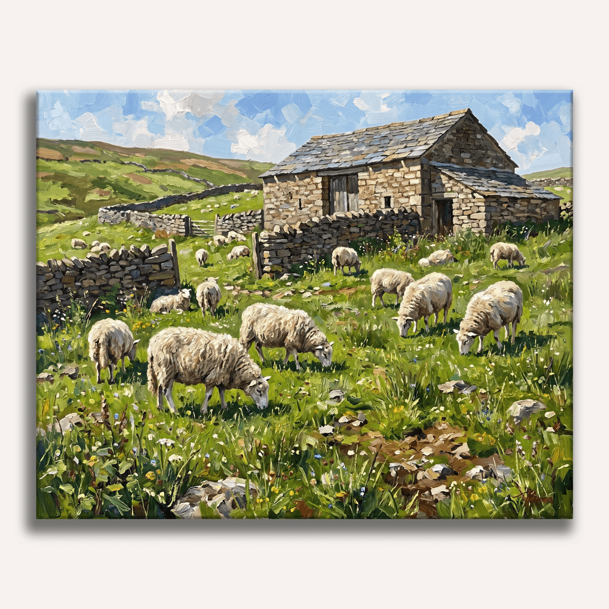 Gentle Hill Farm - Number Artist Paint by Numbers Kits