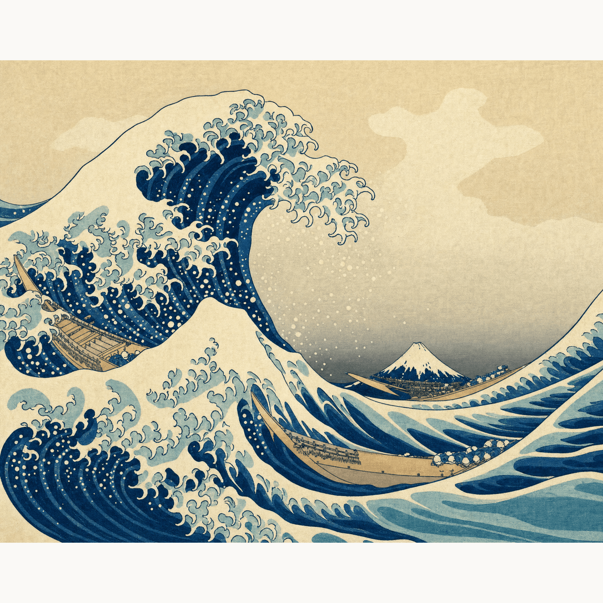 Kanagawa Wave - Number Artist Paint by Numbers Kits