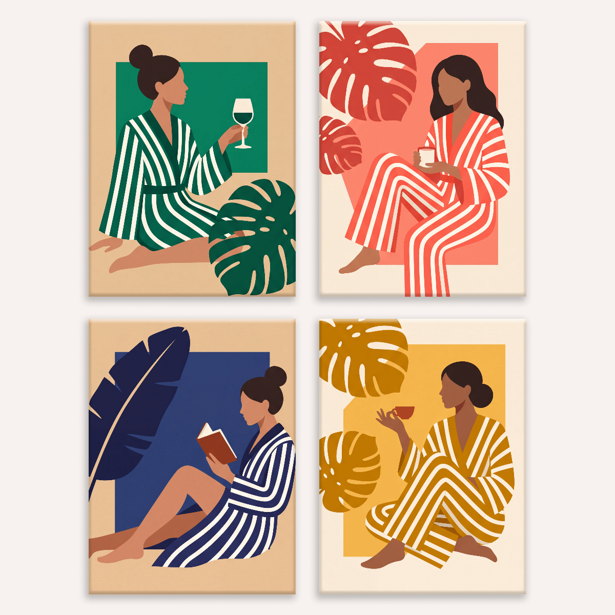 Cozy Escape - Number Artist Paint by Numbers Kits