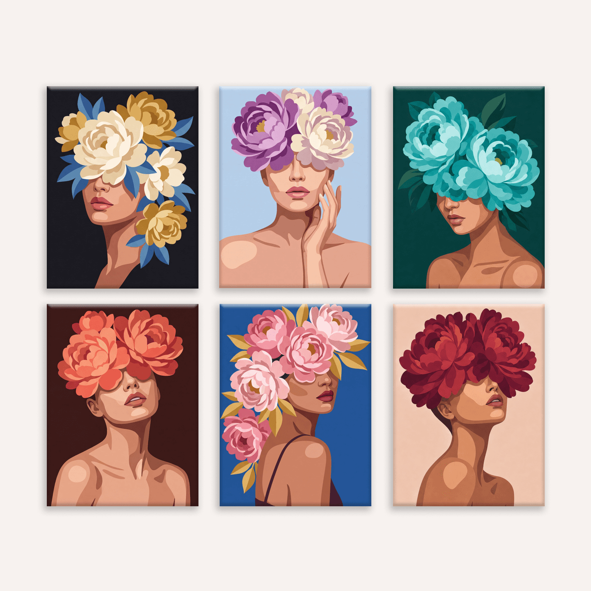 Beauty in Bloom - Number Artist Paint by Numbers Kits