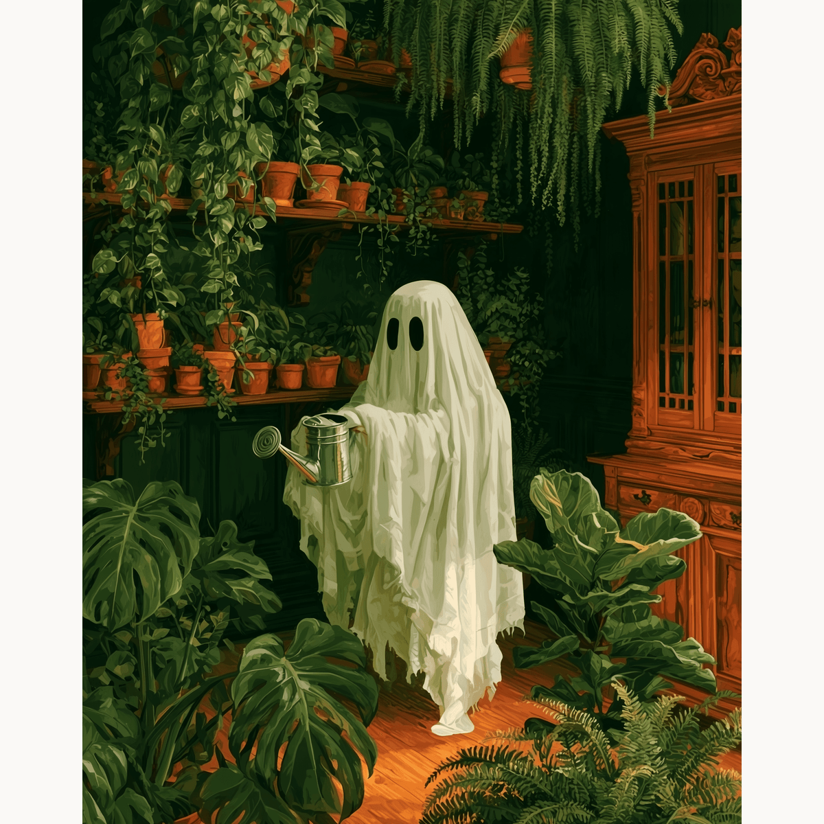 Greenhouse Ghost - Number Artist Paint by Numbers Kits