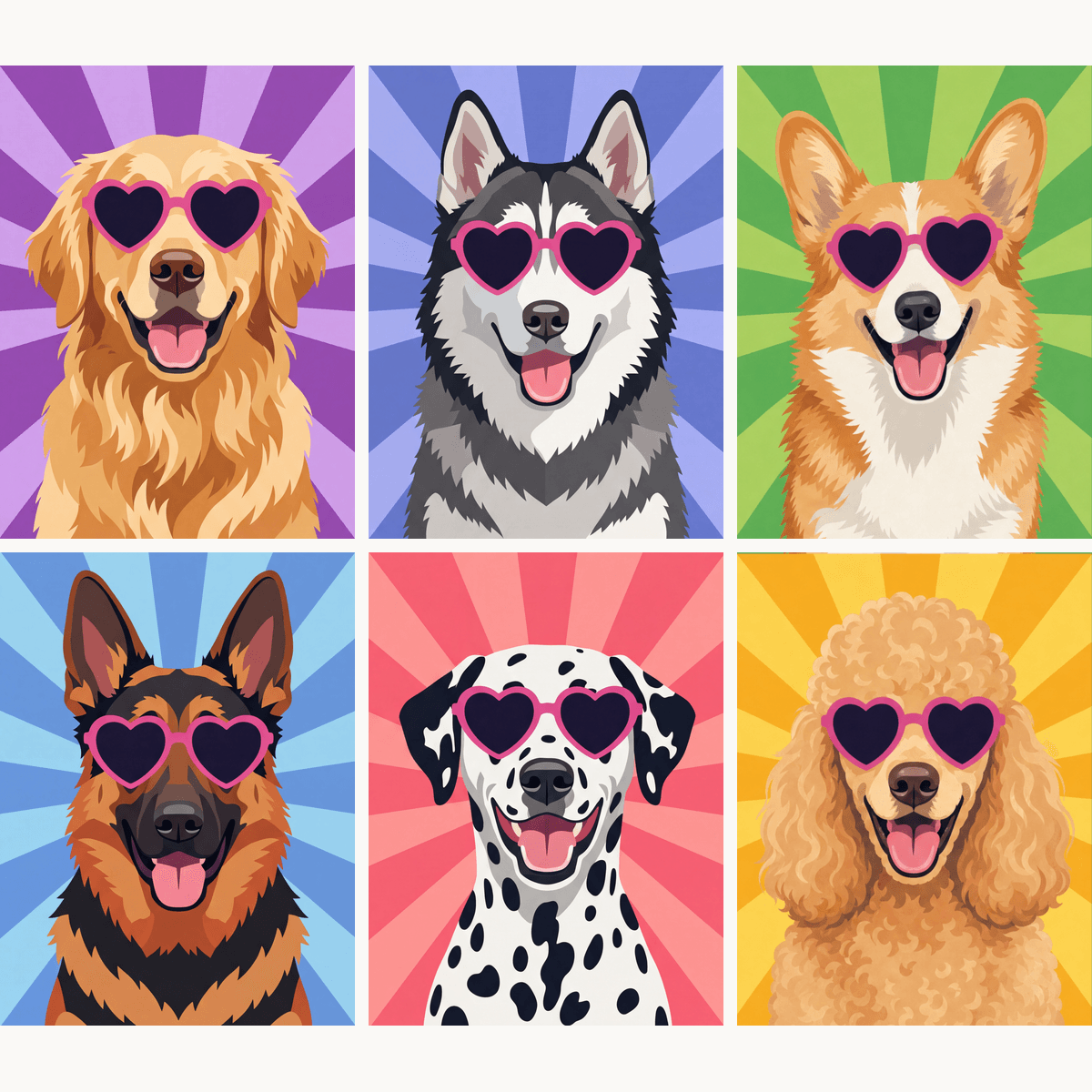 Heart Eyes - Number Artist Paint by Numbers Kits