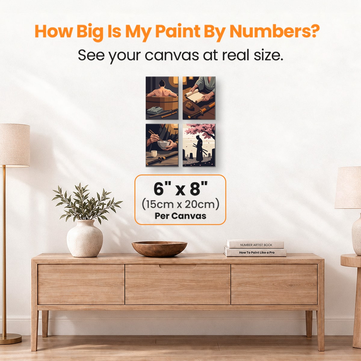 Ronin Days - Number Artist Paint by Numbers Kits