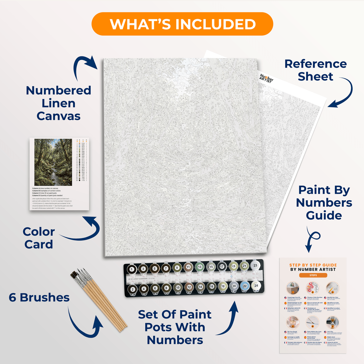 Emerald Hush - Number Artist Paint by Numbers Kits