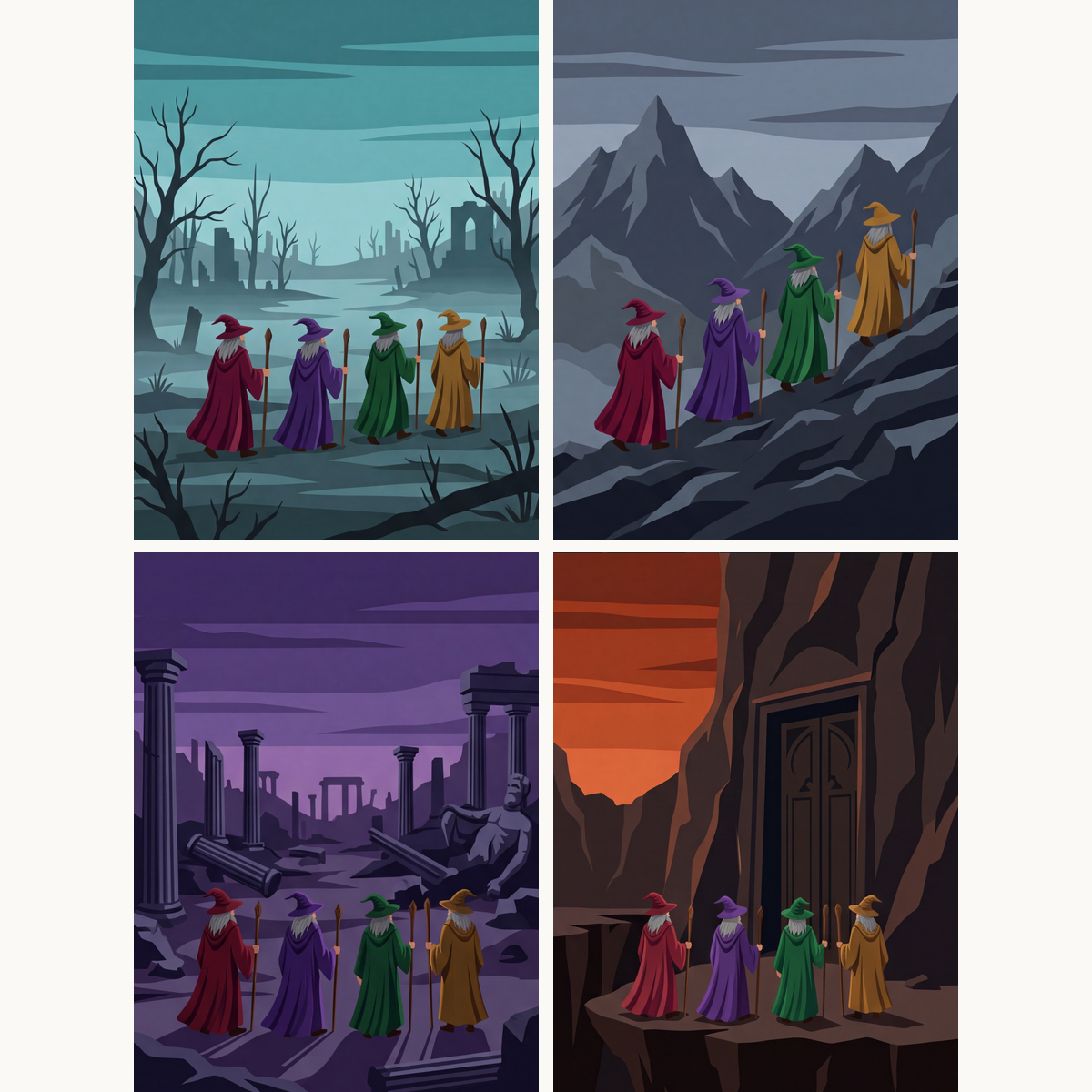Dark Fantasy - Number Artist Paint by Numbers Kits