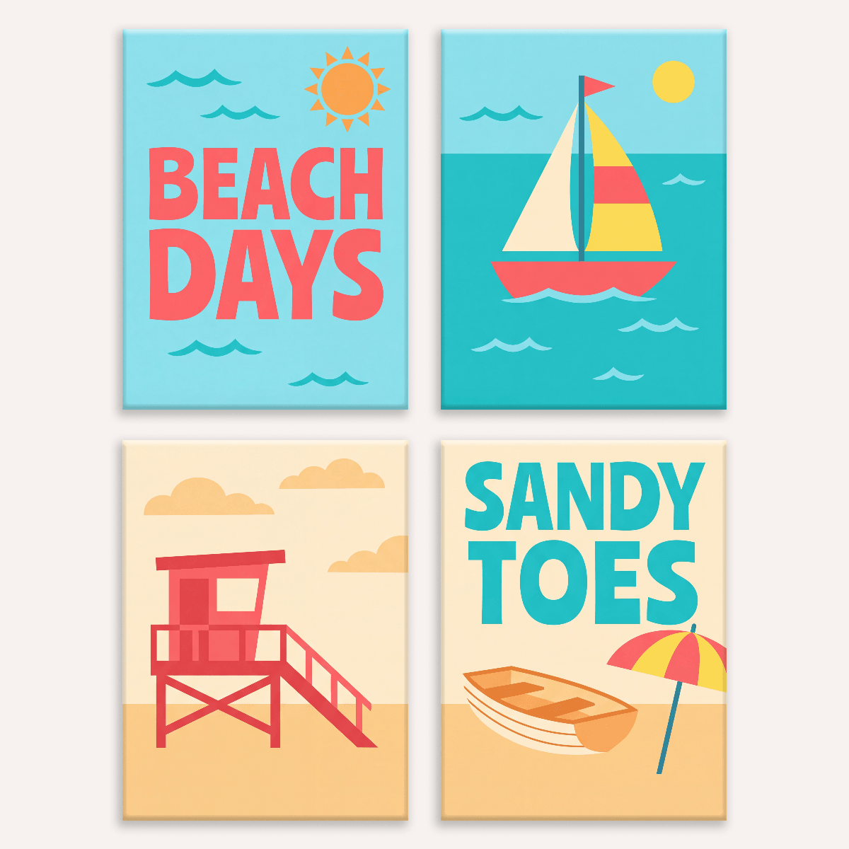 Salty Air - Number Artist Paint by Numbers Kits