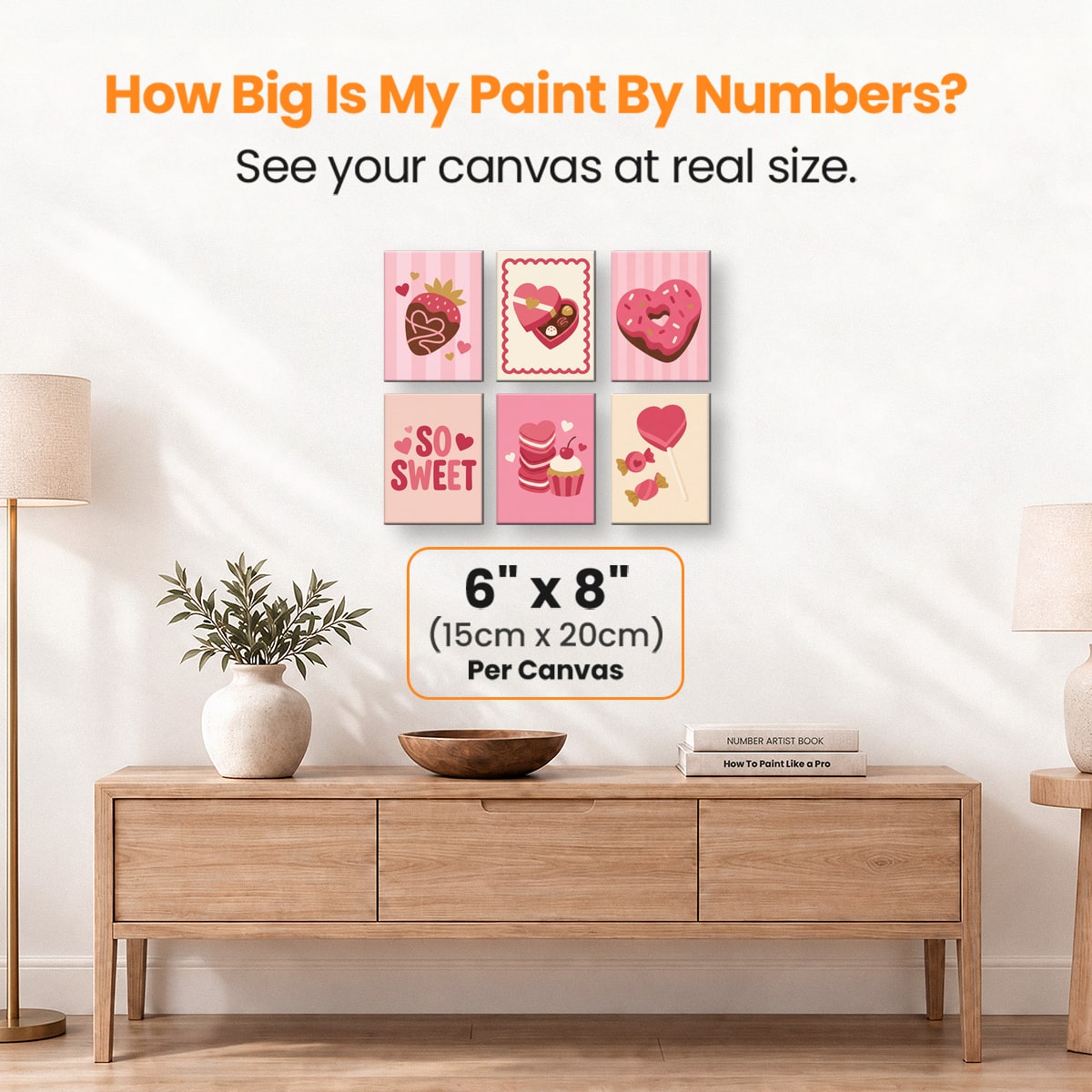 So Sweet - Number Artist Paint by Numbers Kits