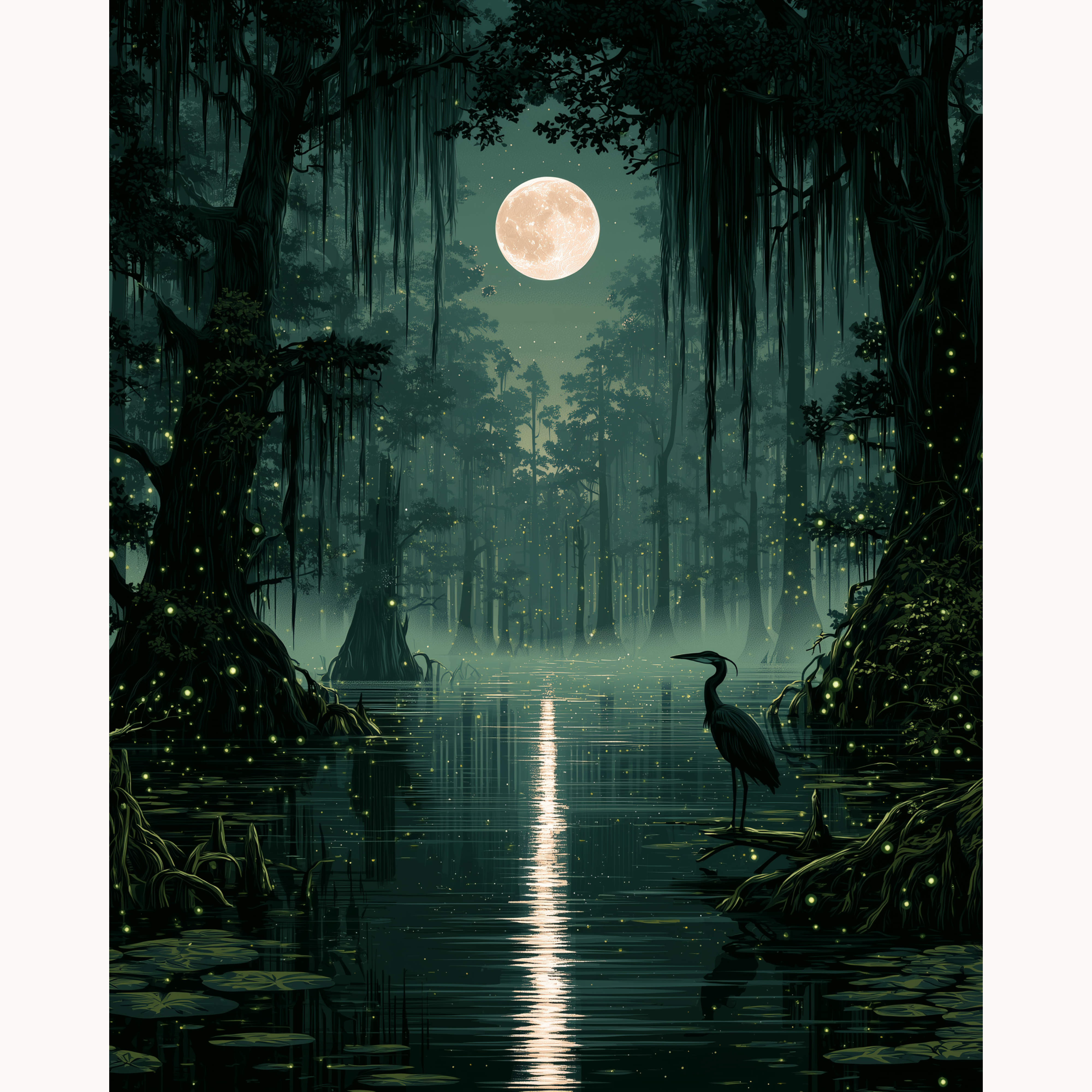 Mystic Swamp - Number Artist Paint by Numbers Kits