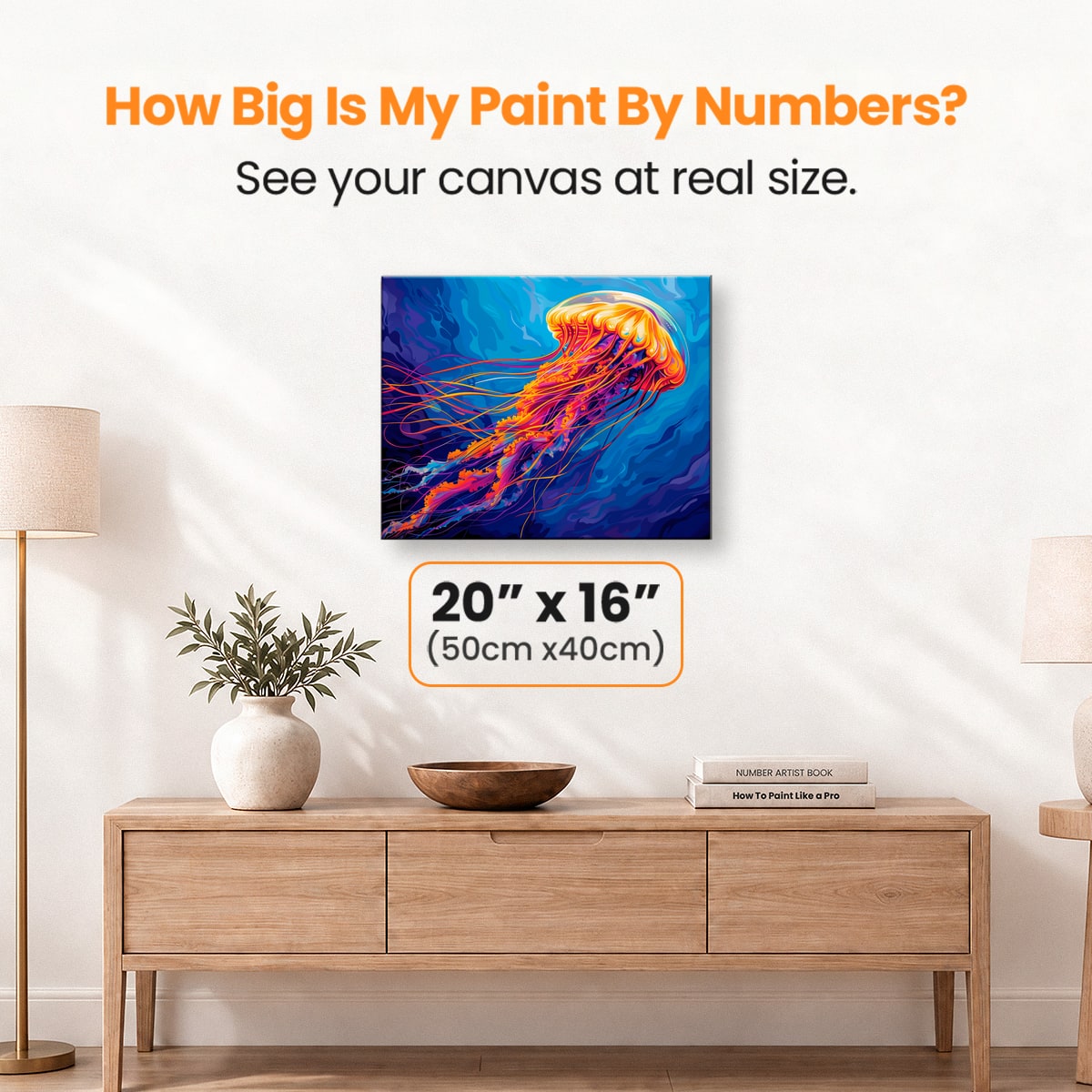 Graceful Lion's Mane - Number Artist Paint by Numbers Kits
