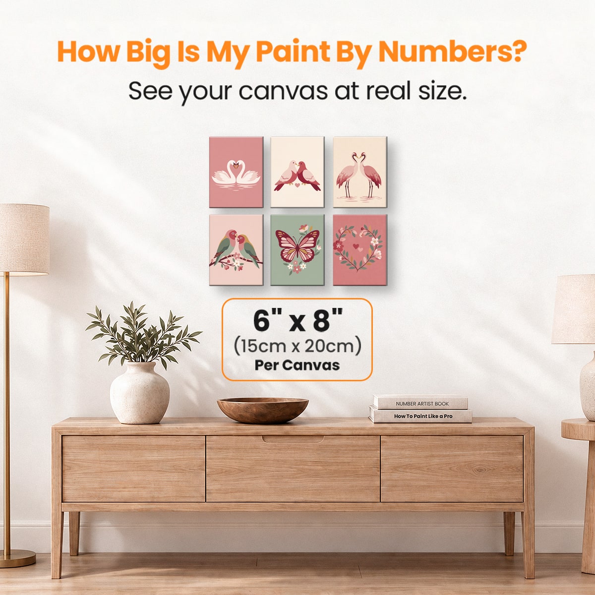 Love Takes Flight - Number Artist Paint by Numbers Kits