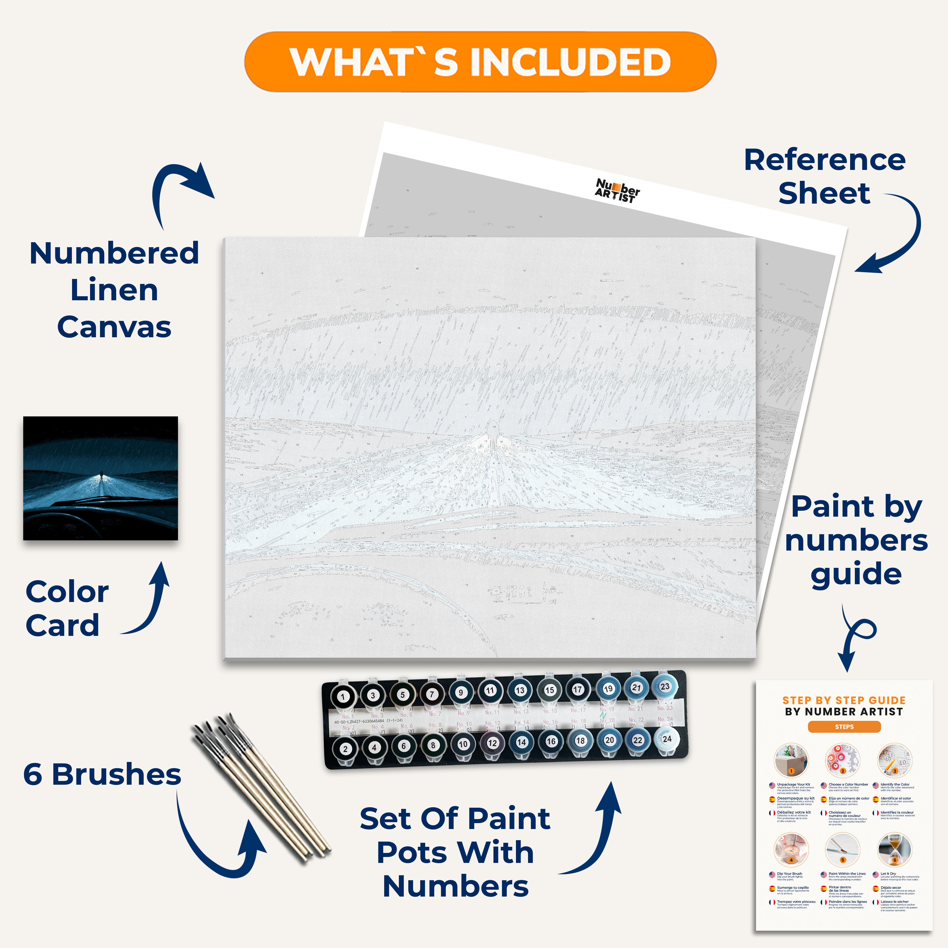 Do Not Stop the Car - Number Artist Paint by Numbers Kits