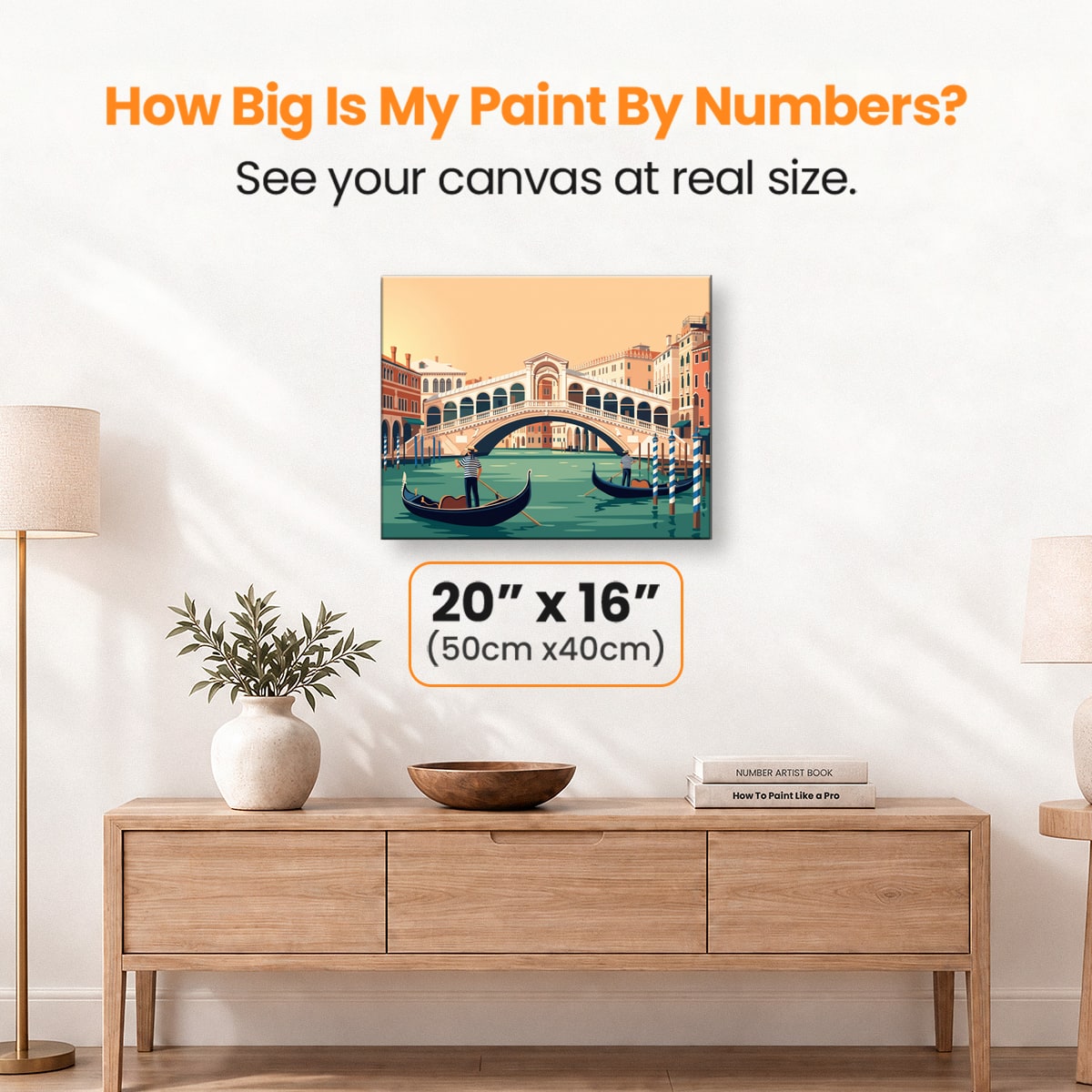Rialto Morning Calm - Number Artist Paint by Numbers Kits