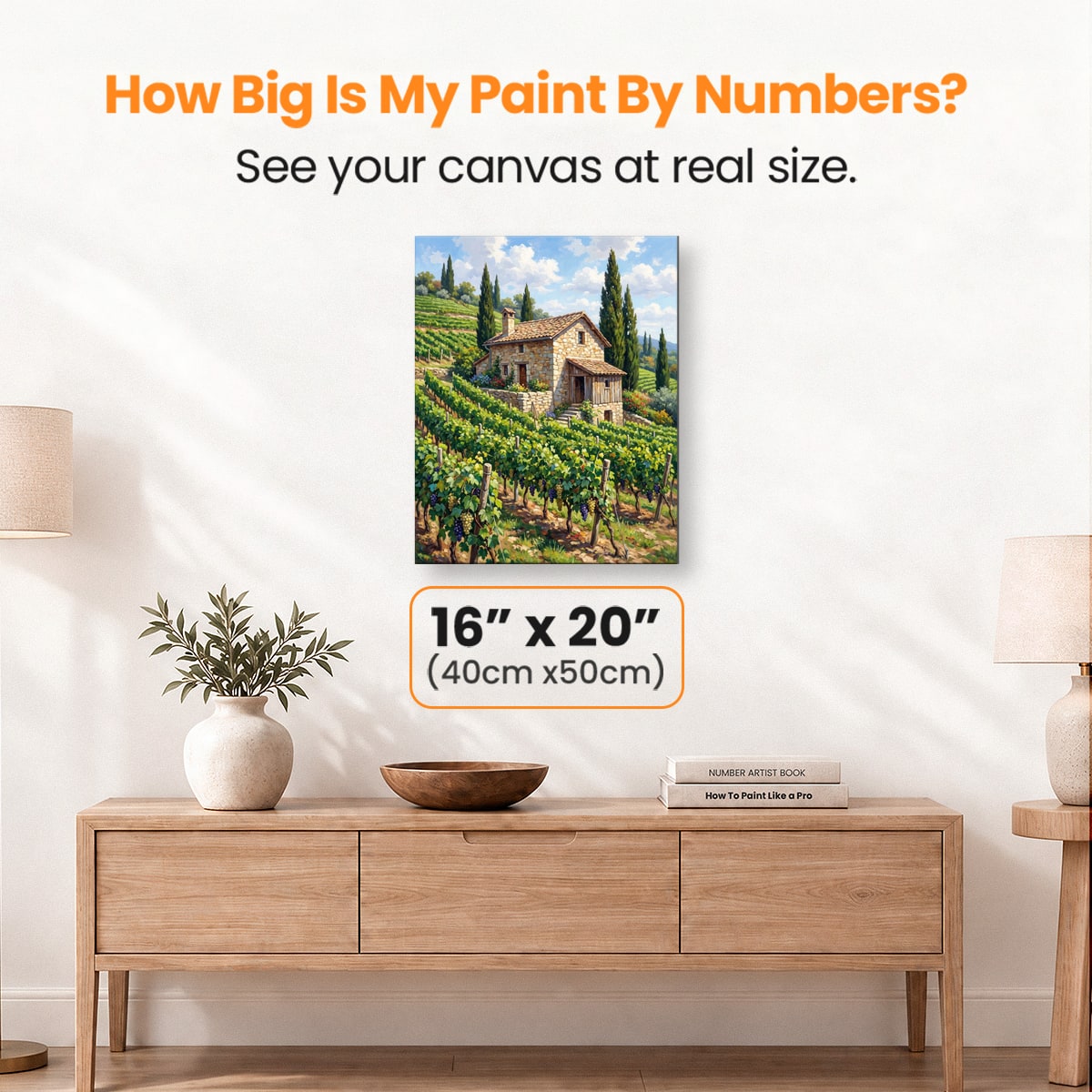 Harvest Hideaway - Number Artist Paint by Numbers Kits