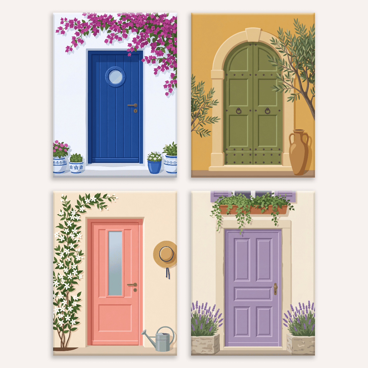 Doorstep Charm Vol. 2 - Number Artist Paint by Numbers Kits