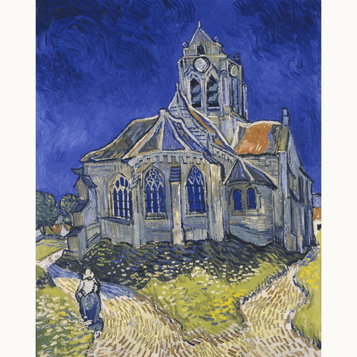 The Church at Auvers by Vincent Van Gogh - Number Artist Paint by Numbers Kits