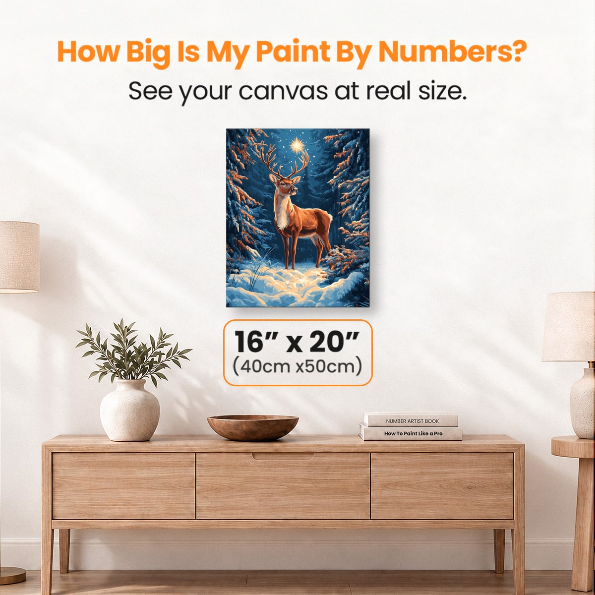 Starlit Wonder - Number Artist Paint by Numbers Kits