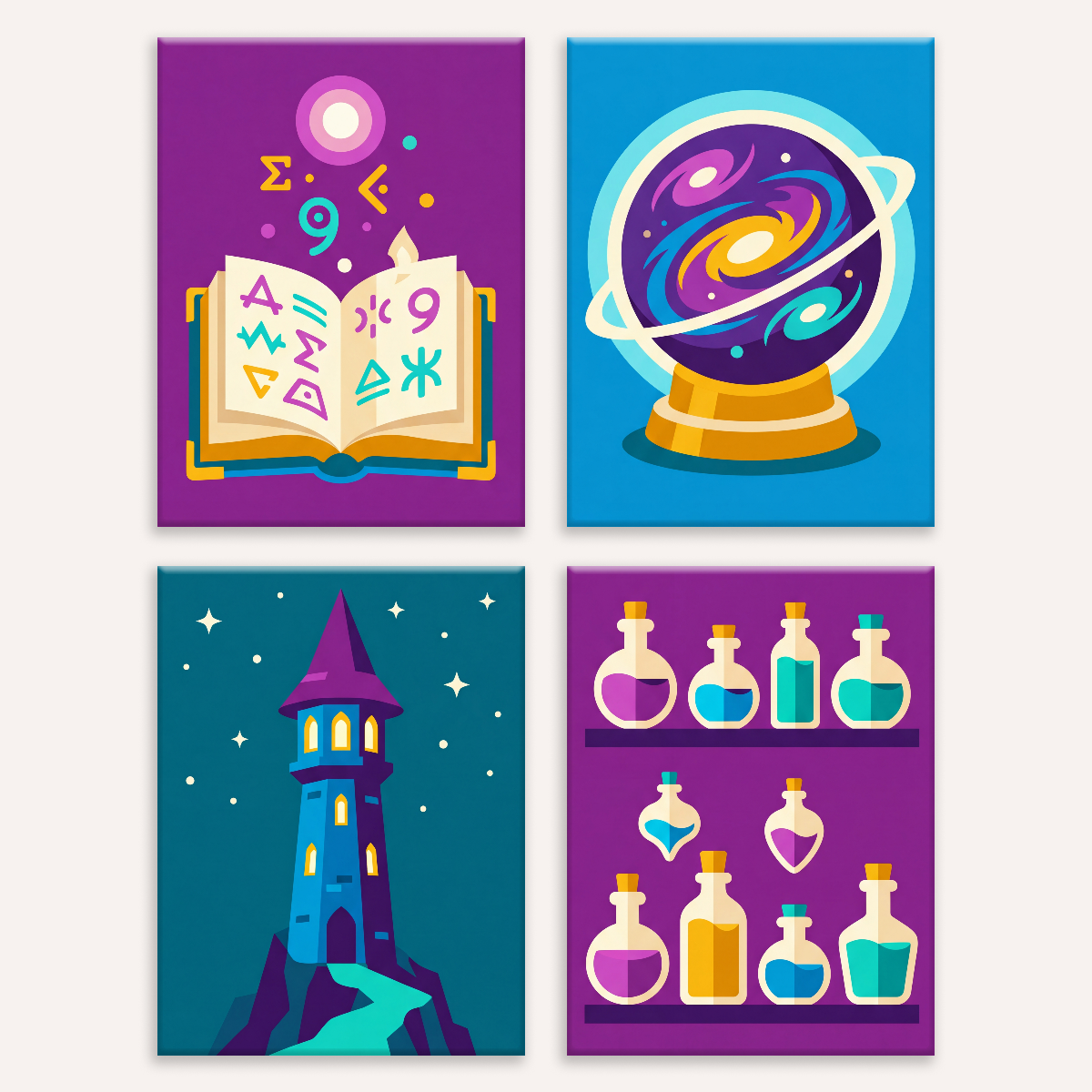 Pure Wizardry - Number Artist Paint by Numbers Kits