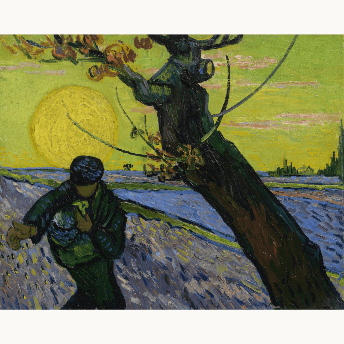 The Sower by Vincent Van Gogh - Number Artist Paint by Numbers Kits