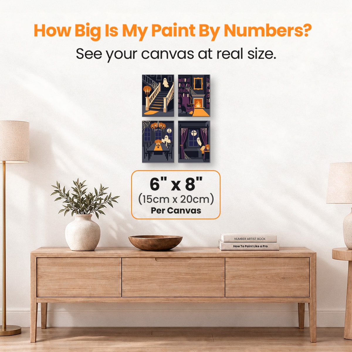 Mansion Madness - Number Artist Paint by Numbers Kits