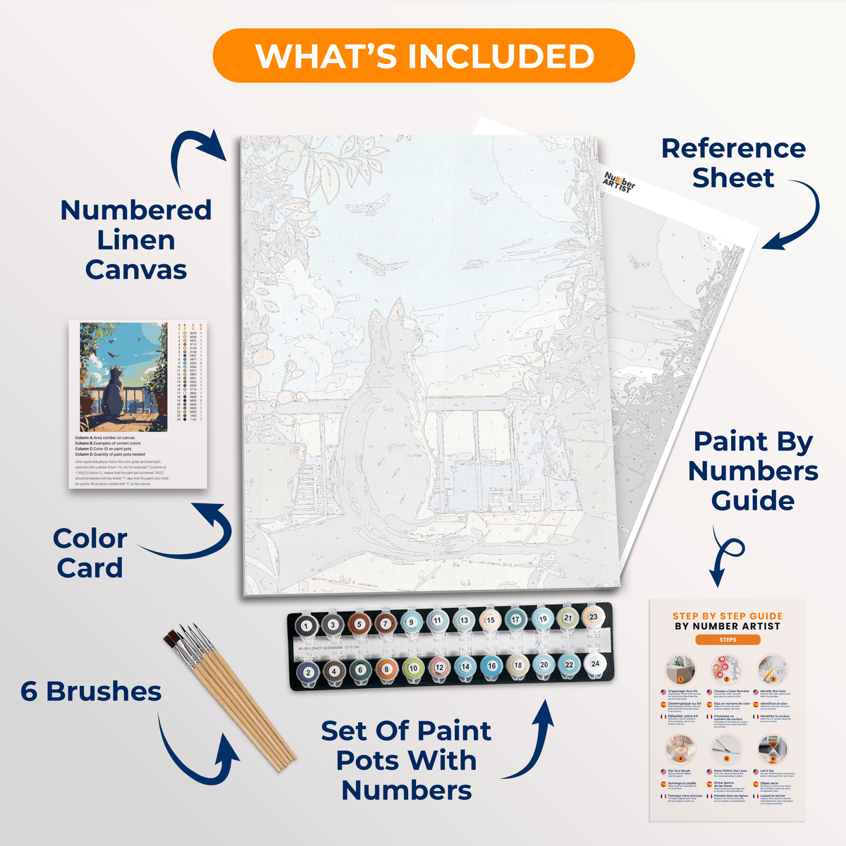 Out of Reach - Number Artist Paint by Numbers Kits