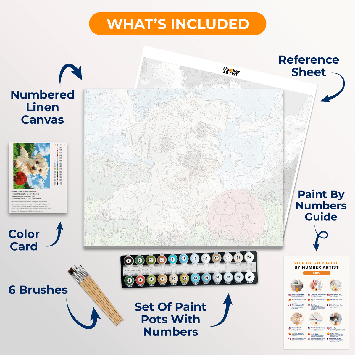 Park play Time - Number Artist Paint by Numbers Kits