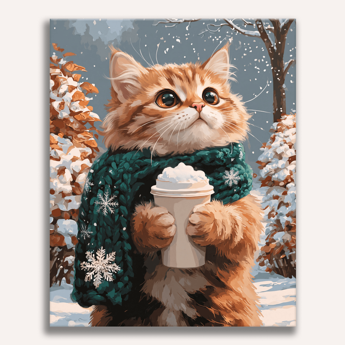 A Cup of Comfort - Number Artist Paint by Numbers Kits