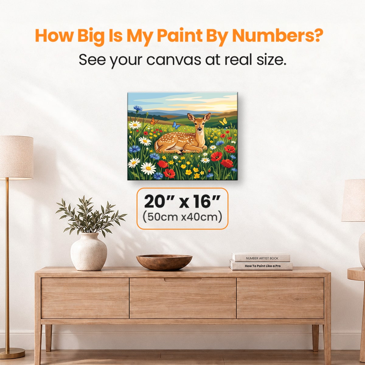 Tender Meadow - Number Artist Paint by Numbers Kits