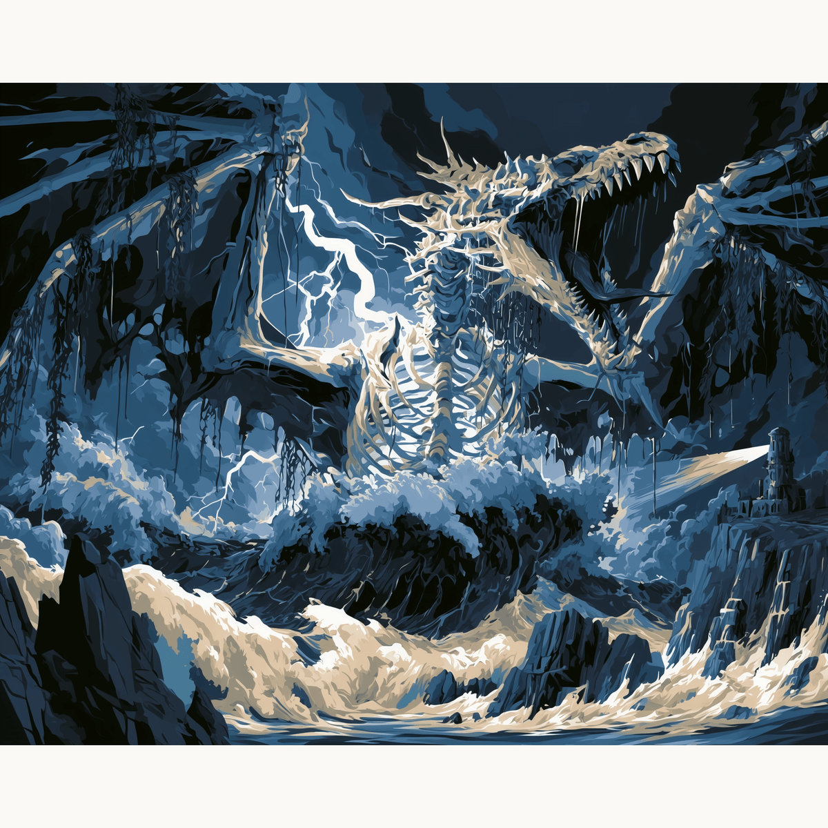 Undead King - Number Artist Paint by Numbers Kits