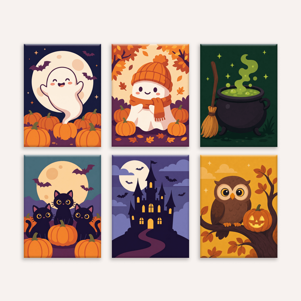 Spooky Season - Number Artist Paint by Numbers Kits