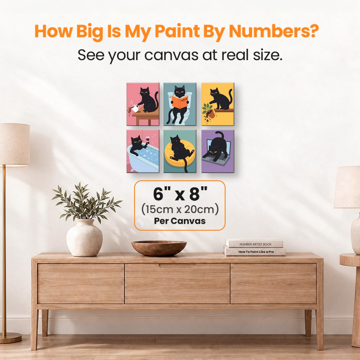 Petty Whiskers - Number Artist Paint by Numbers Kits
