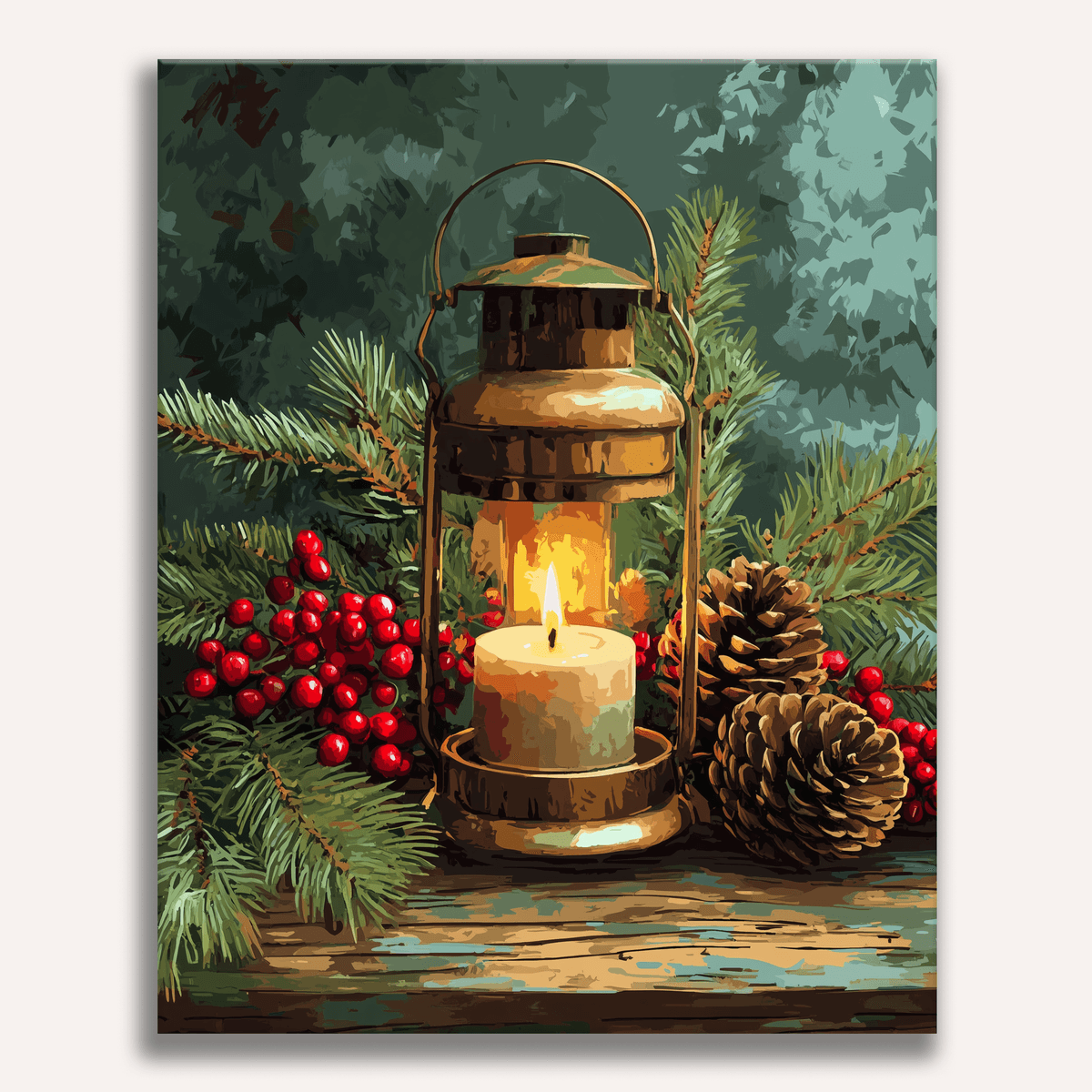 Heirloom Glow - Number Artist Paint by Numbers Kits