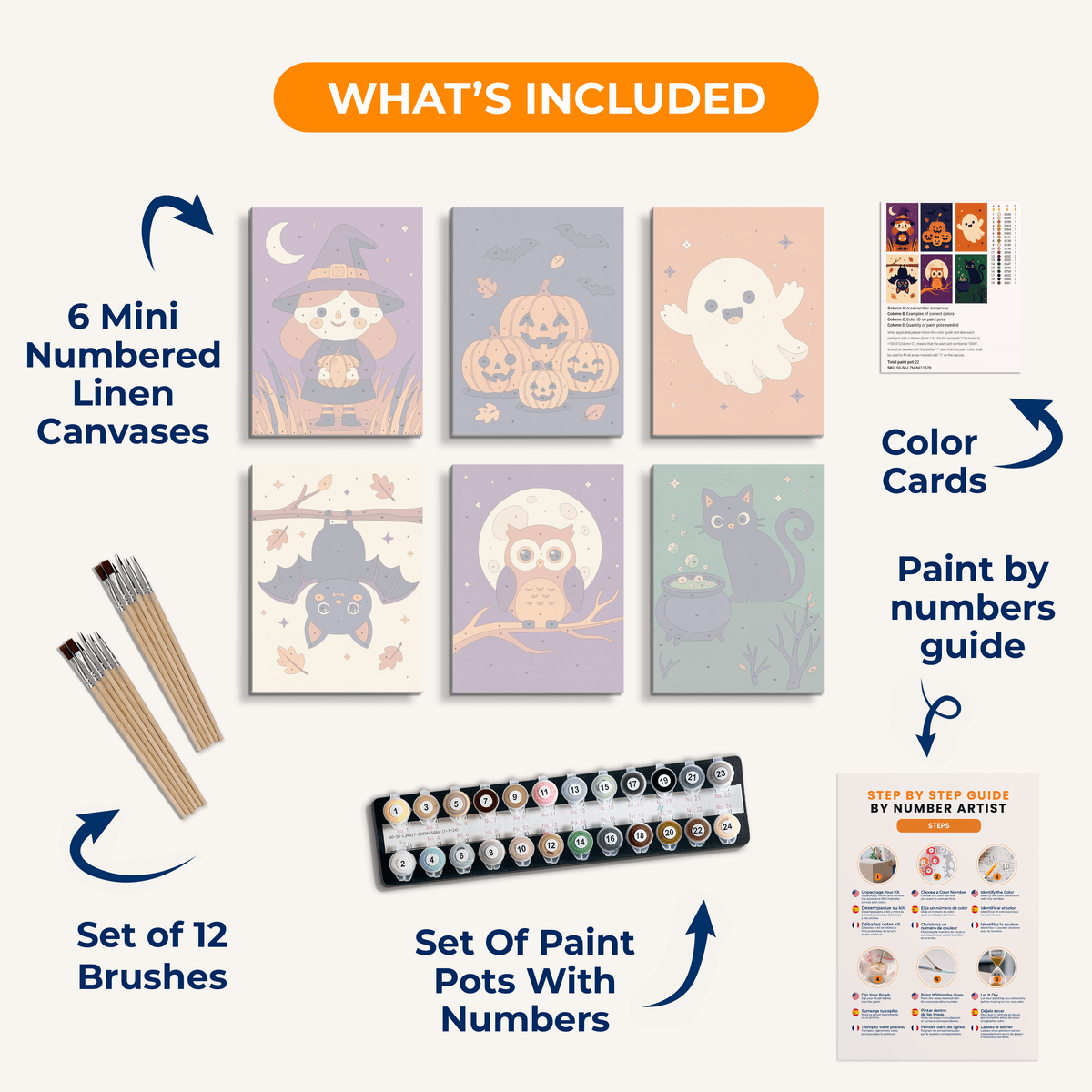 Witching Hour - Number Artist Paint by Numbers Kits