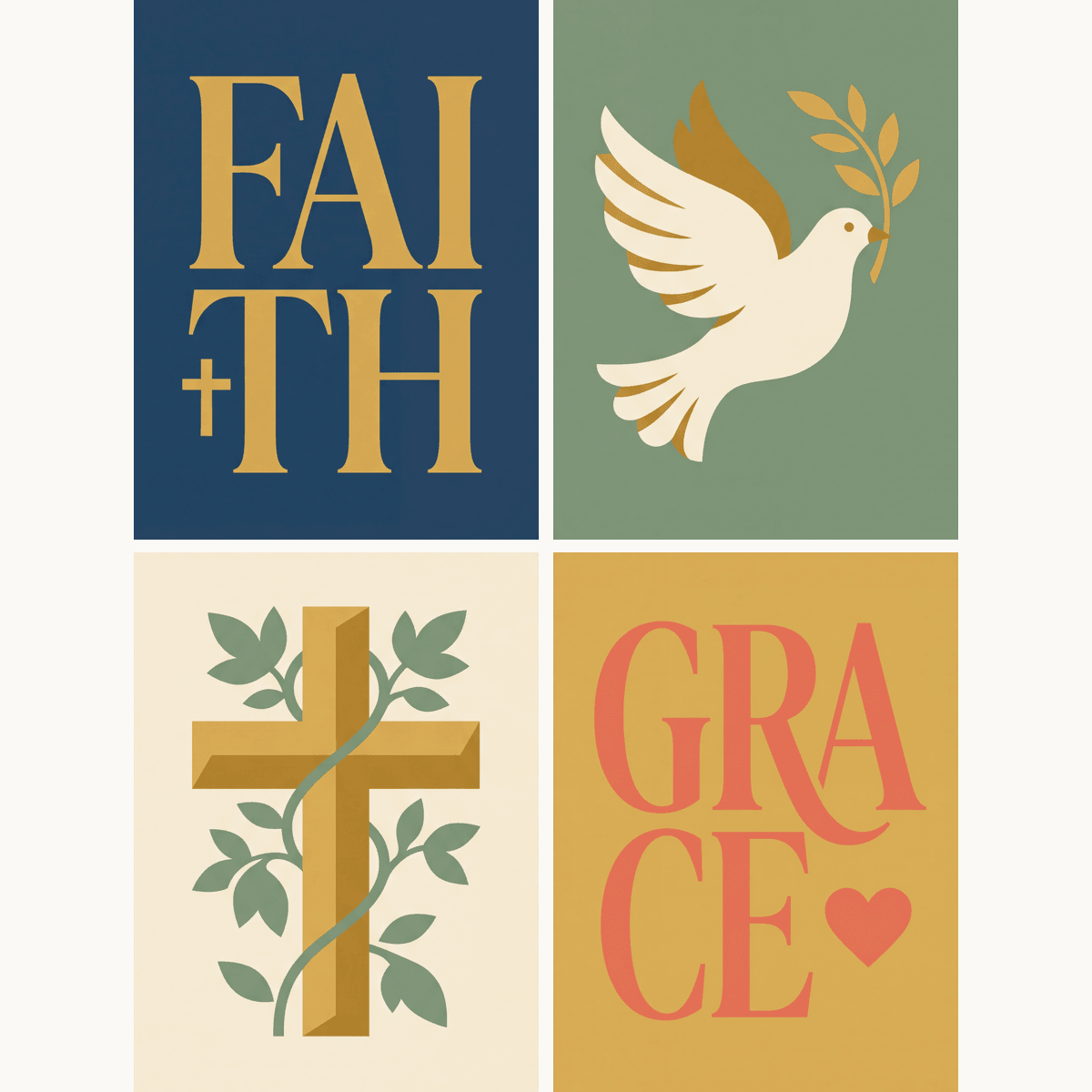 Faith and Grace - Number Artist Paint by Numbers Kits