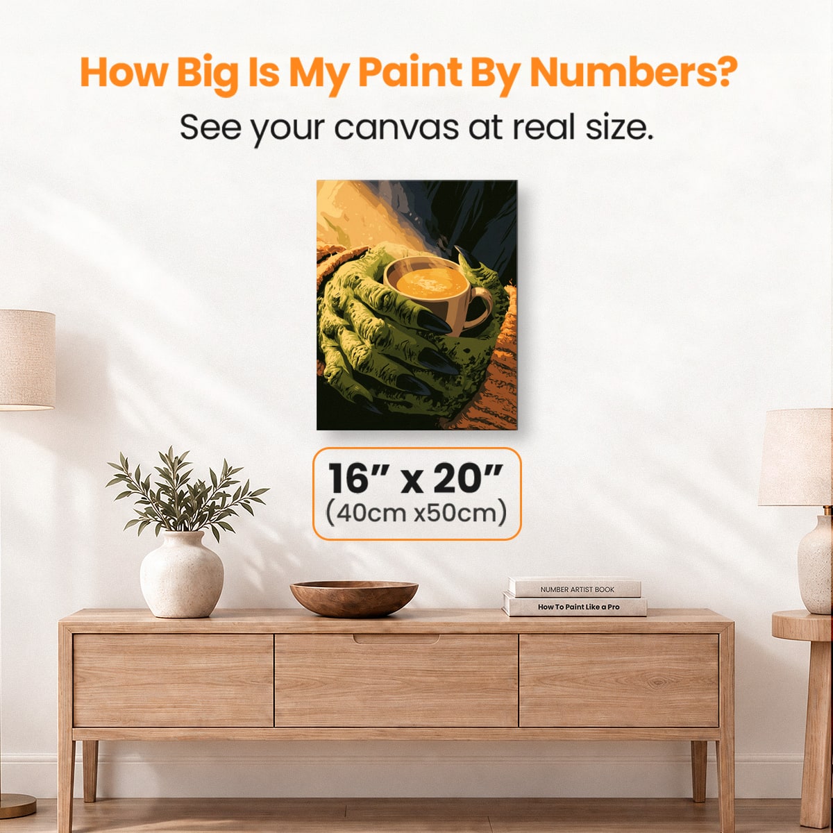 Even Monsters Rest - Number Artist Paint by Numbers Kits