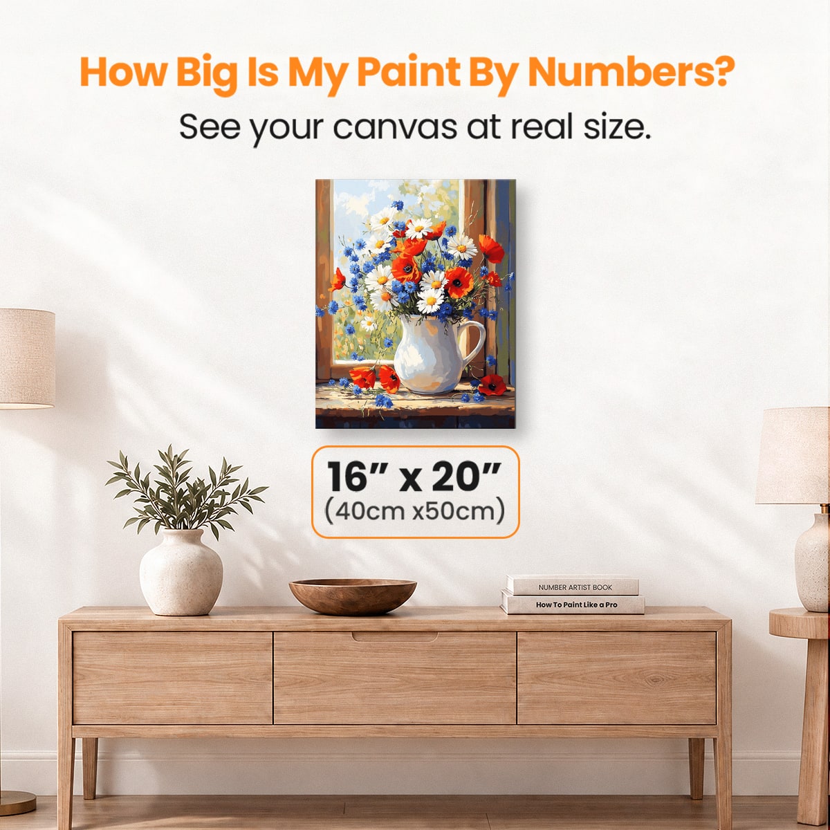 Painterly Bouquet - Number Artist Paint by Numbers Kits